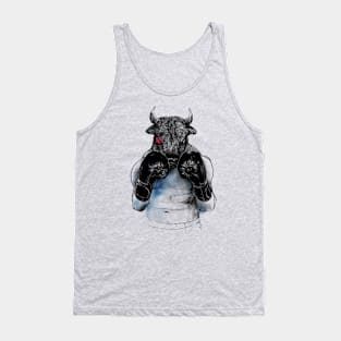 The Eye of the Raging Bull Tank Top